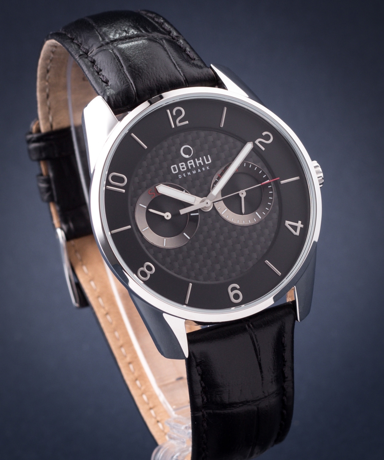 Zegarek męski Obaku Denmark Classic V171GMCBRB