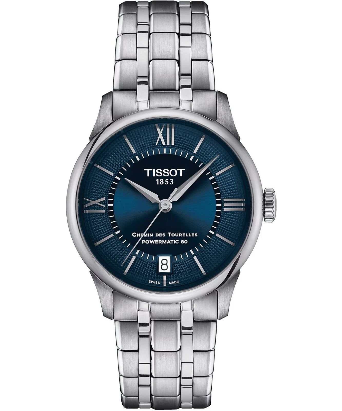 Zegarek damski Tissot Chemin des Tourelles Powermatic 80 T139.207.11.048.00 (T1392071104800)
