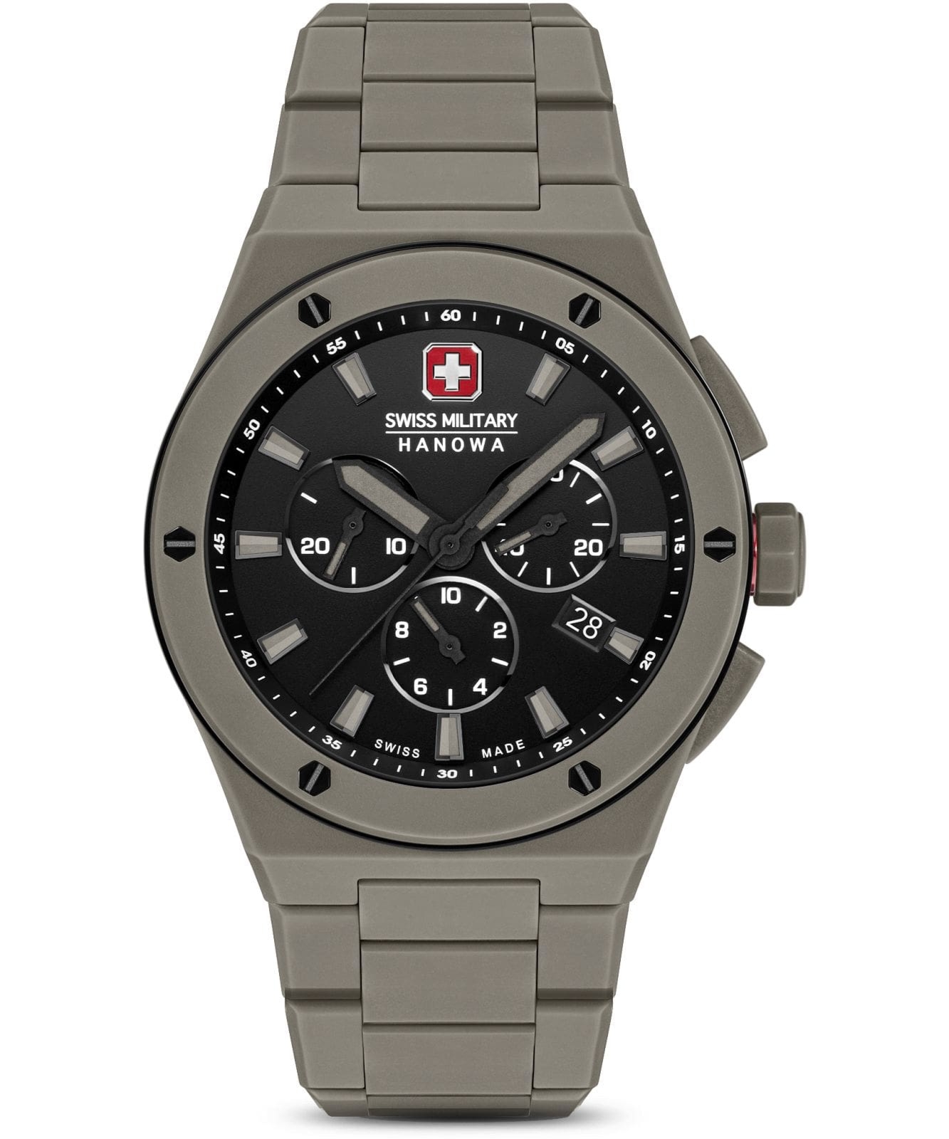 Zegarek męski Swiss Military Hanowa Sidewinder Chronograph Ceramic SMWGI0002285