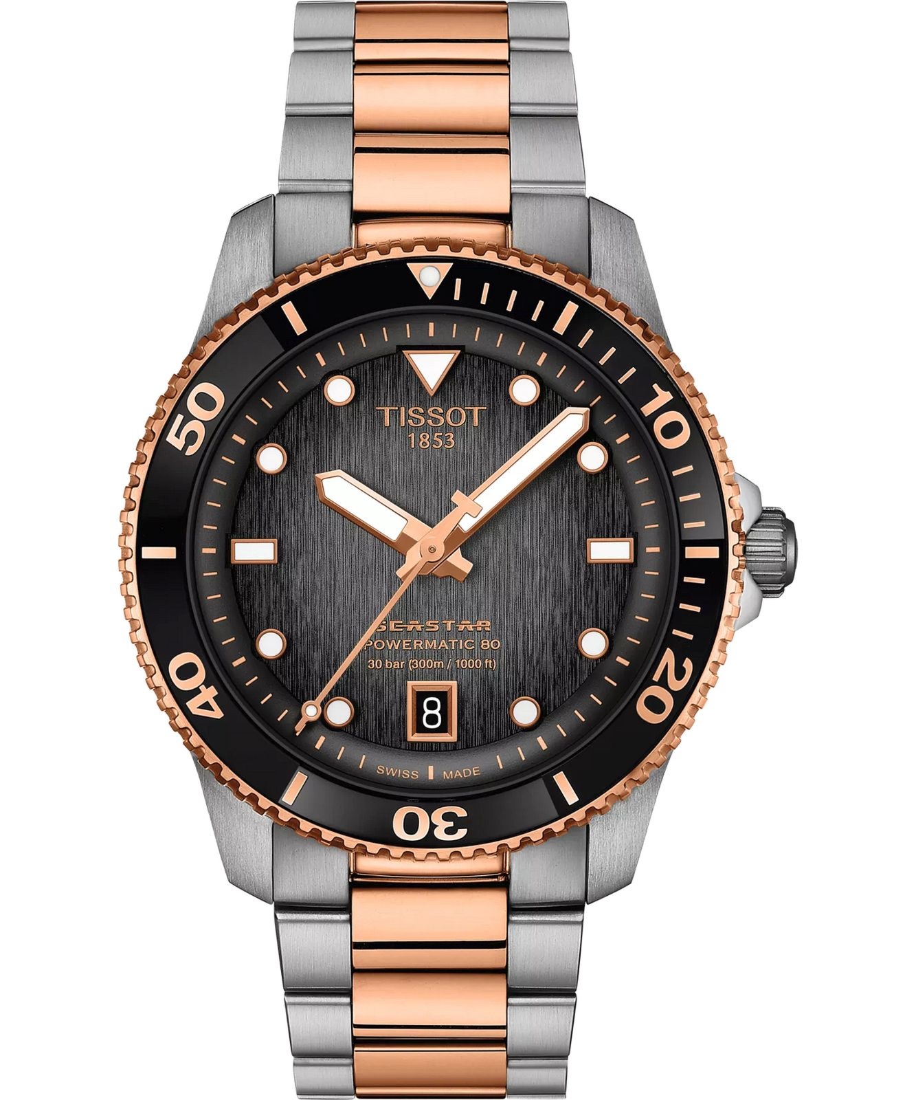 Zegarek Tissot Seastar 1000 Powermatic 80 T120.807.22.051.01 (T1208072205101)