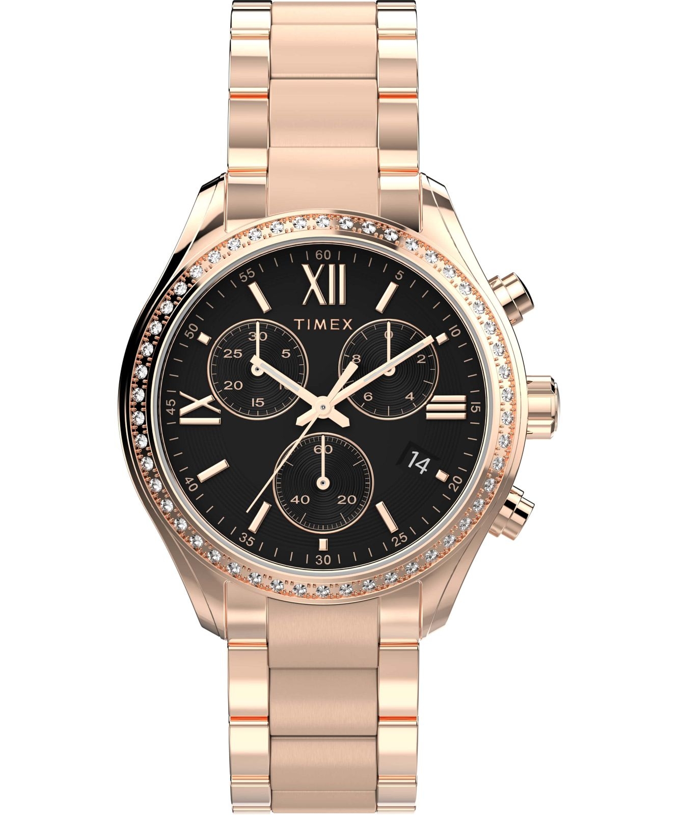 Zegarek damski Timex Dress Chronograph TW2W20100