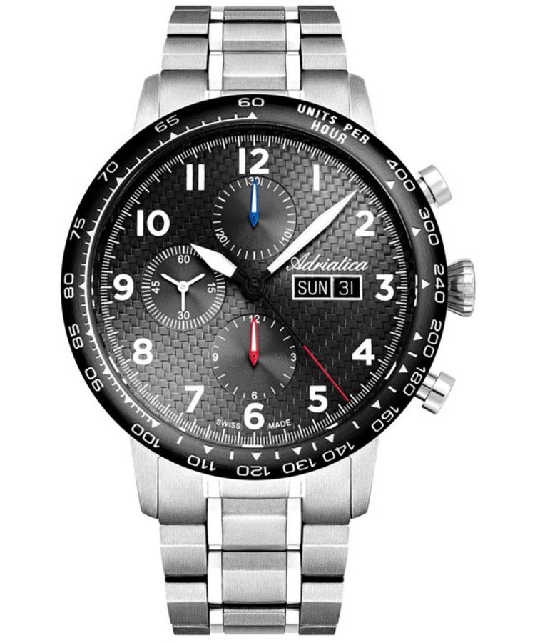 Zegarek męski Adriatica Classic Automatic Chronograf A8383.4126ACH