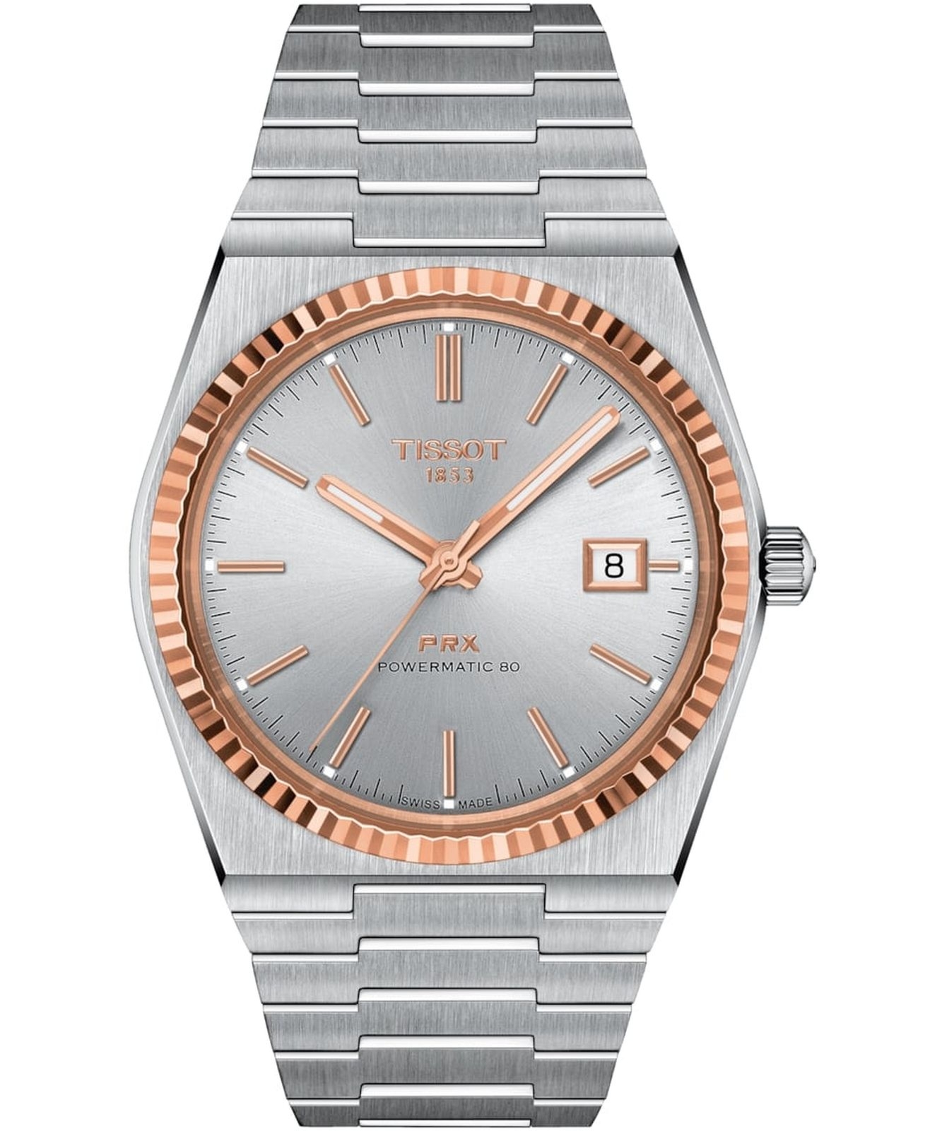 Zegarek męski Tissot PRX Powermatic 80 40mm T931.407.41.031.00 (T9314074103100)