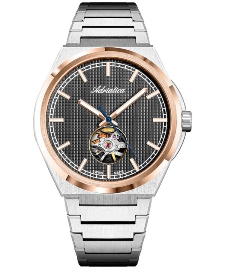 Zegarek męski Adriatica Classic Open Heart Automatic A8348.R116A