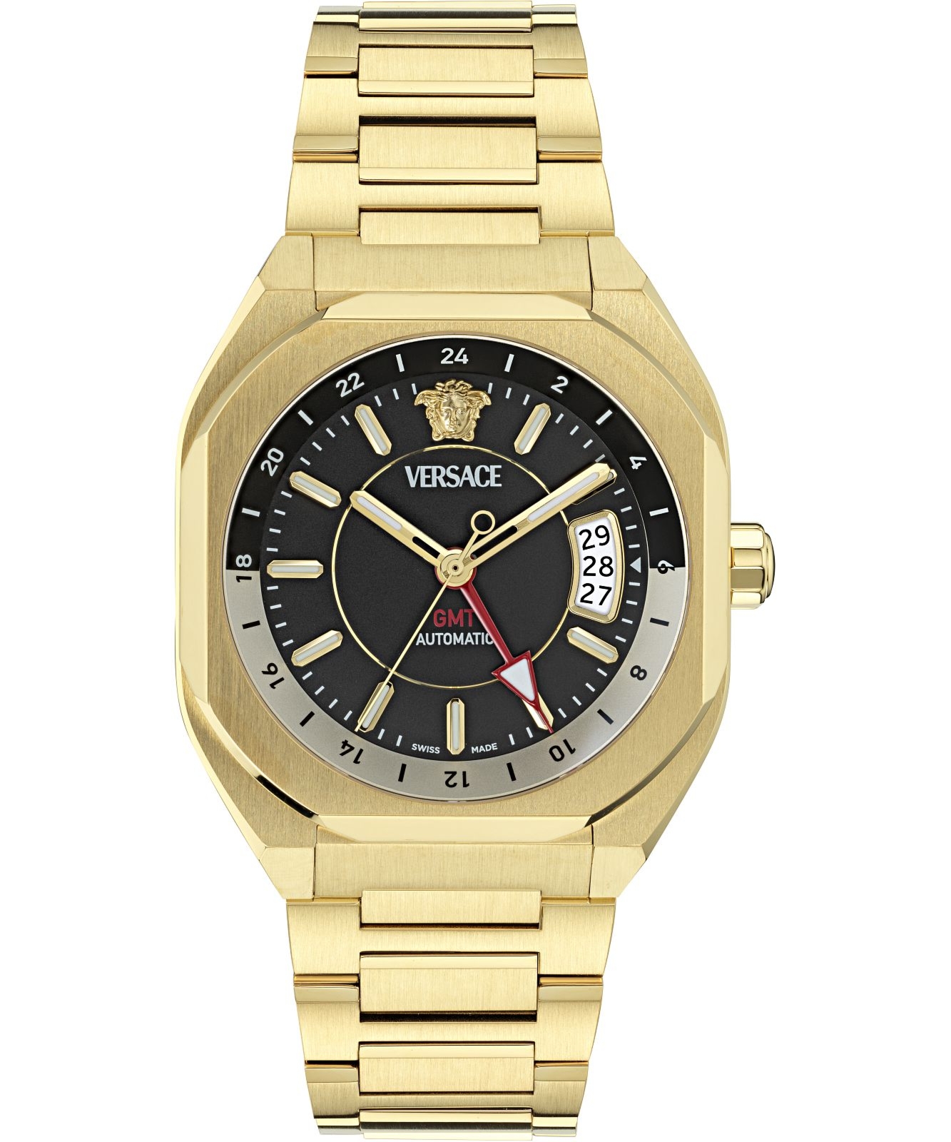 Zegarek męski Versace V-Contempo GMT VE0I00425