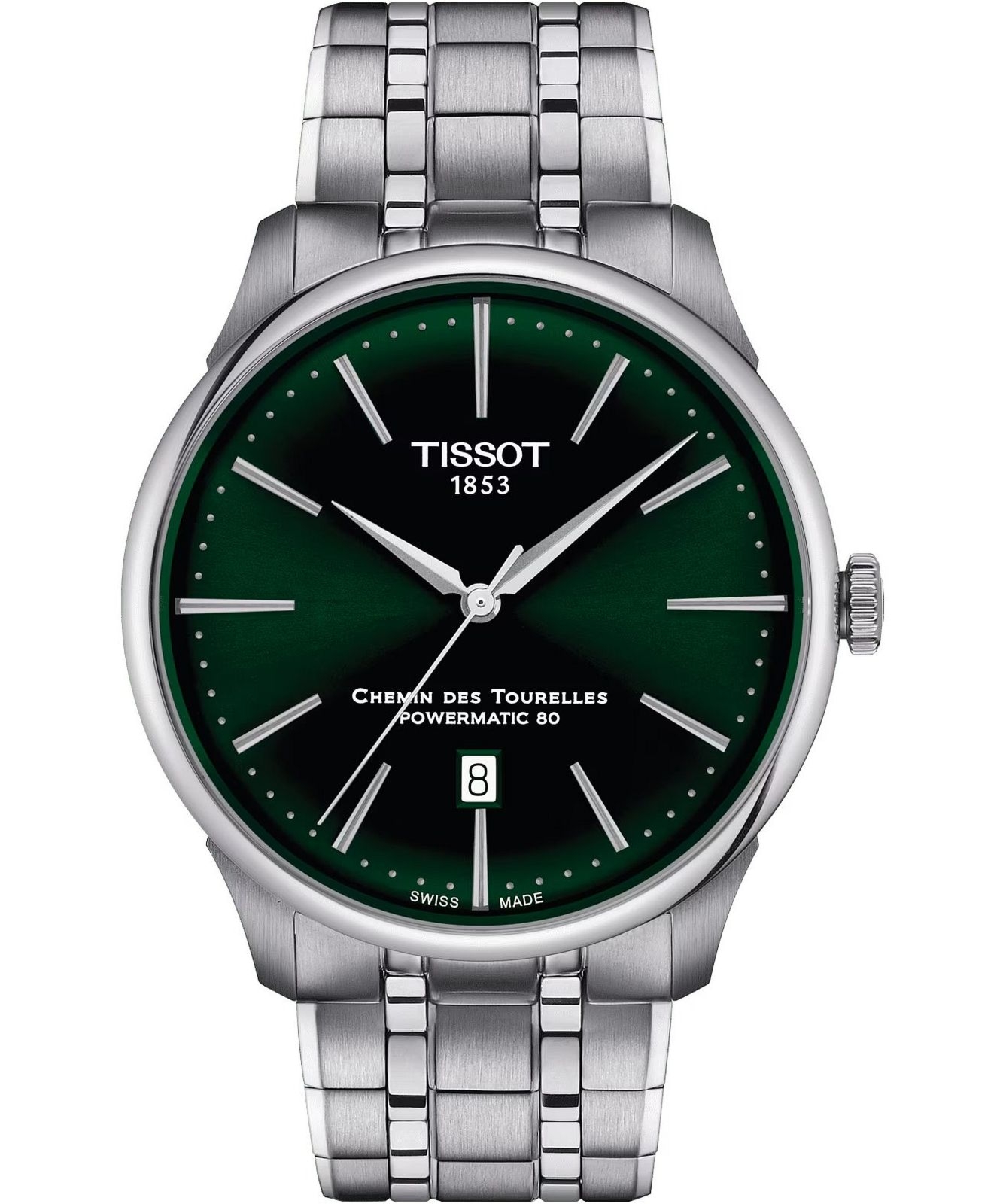 Zegarek męski Tissot Chemin des Tourelles Powermatic 80 T139.407.11.091.00 (T1394071109100)
