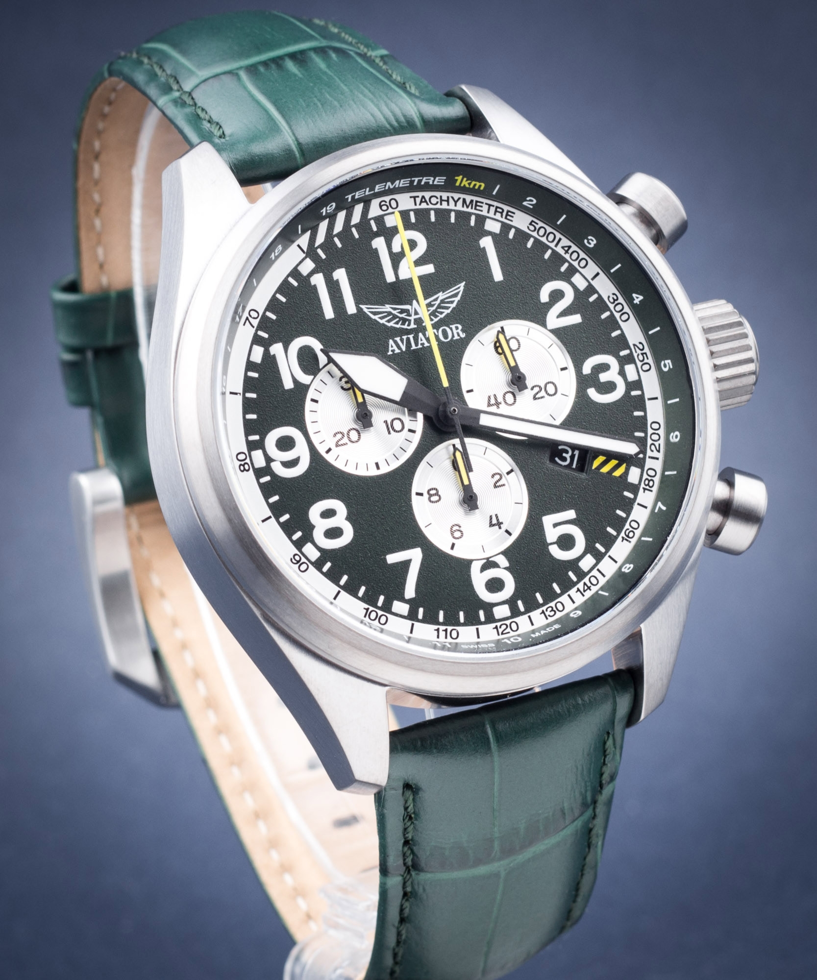 Zegarek męski Aviator Airacobra P45 Chrono V.2.25.7.171.4