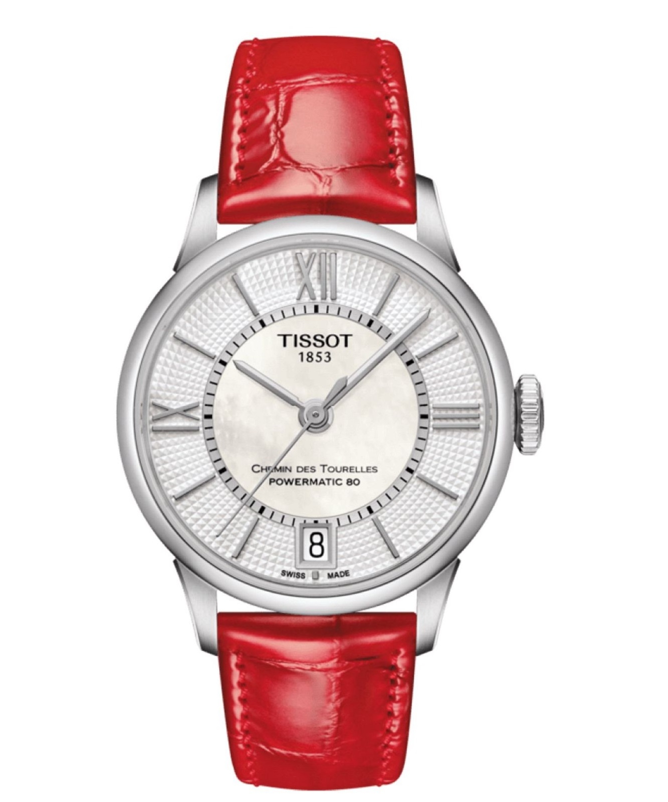 Zegarek damski Tissot Chemin Des Tourelles Powermatic 80 Lady T099.207.16.118.00 (T0992071611800)