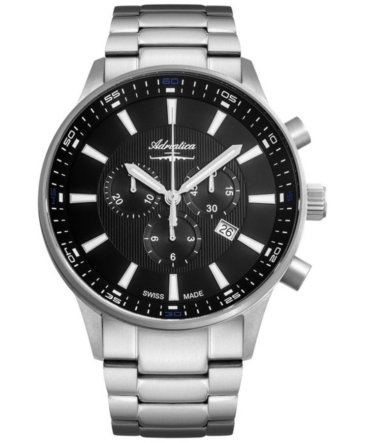 Zegarek męski Adriatica Classic Titanium Chronograph A8281.4114CH2