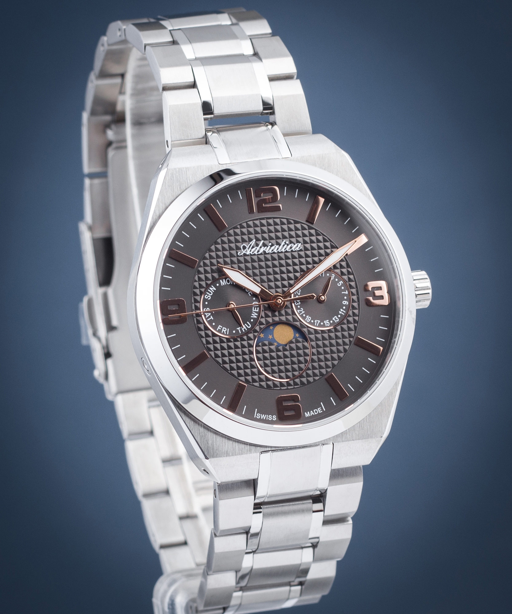 Zegarek męski Adriatica Multifunction A8343.51R6QF
