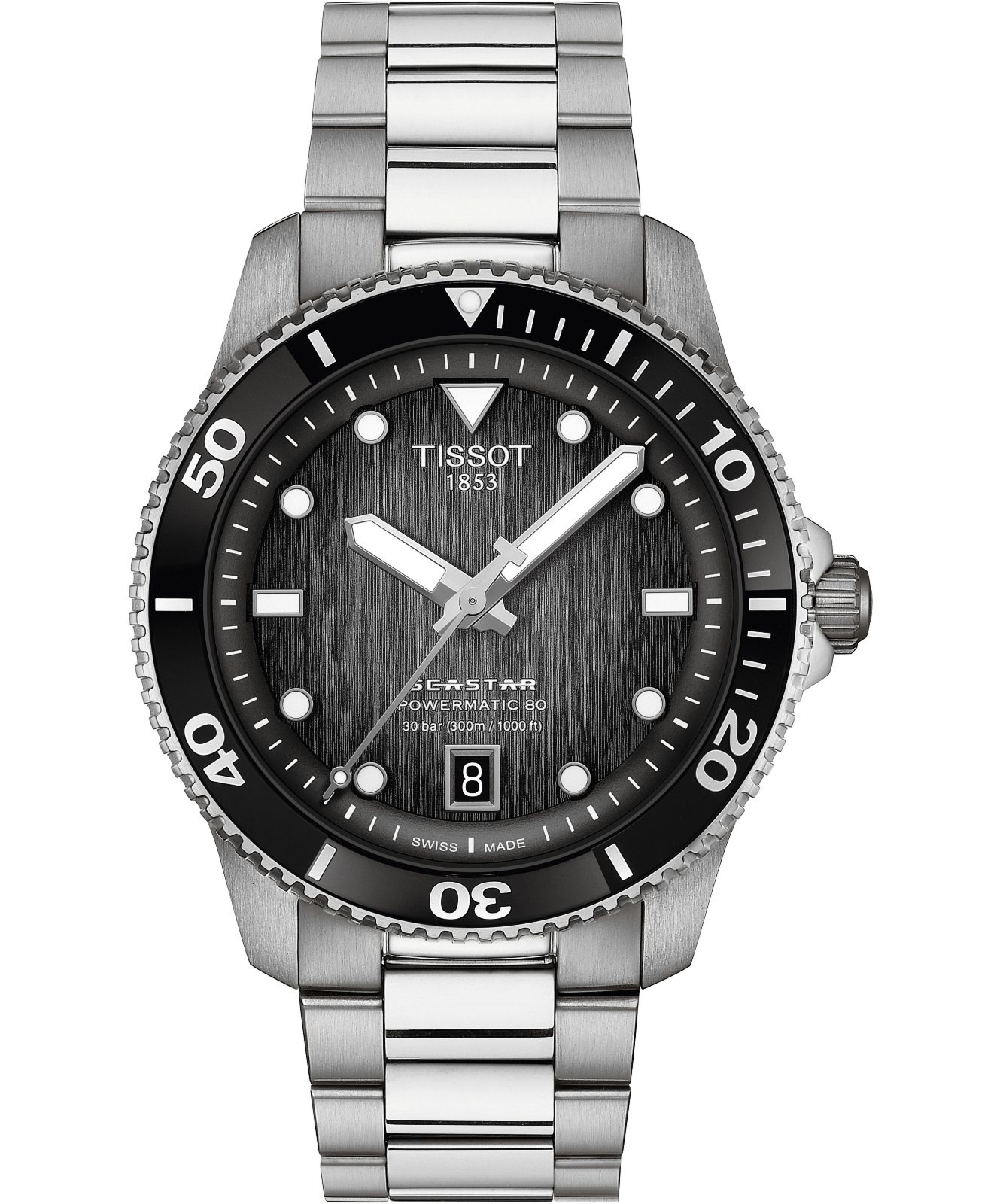 Zegarek Tissot Seastar 1000 Powermatic 80 T120.807.11.051.00 (T1208071105100)