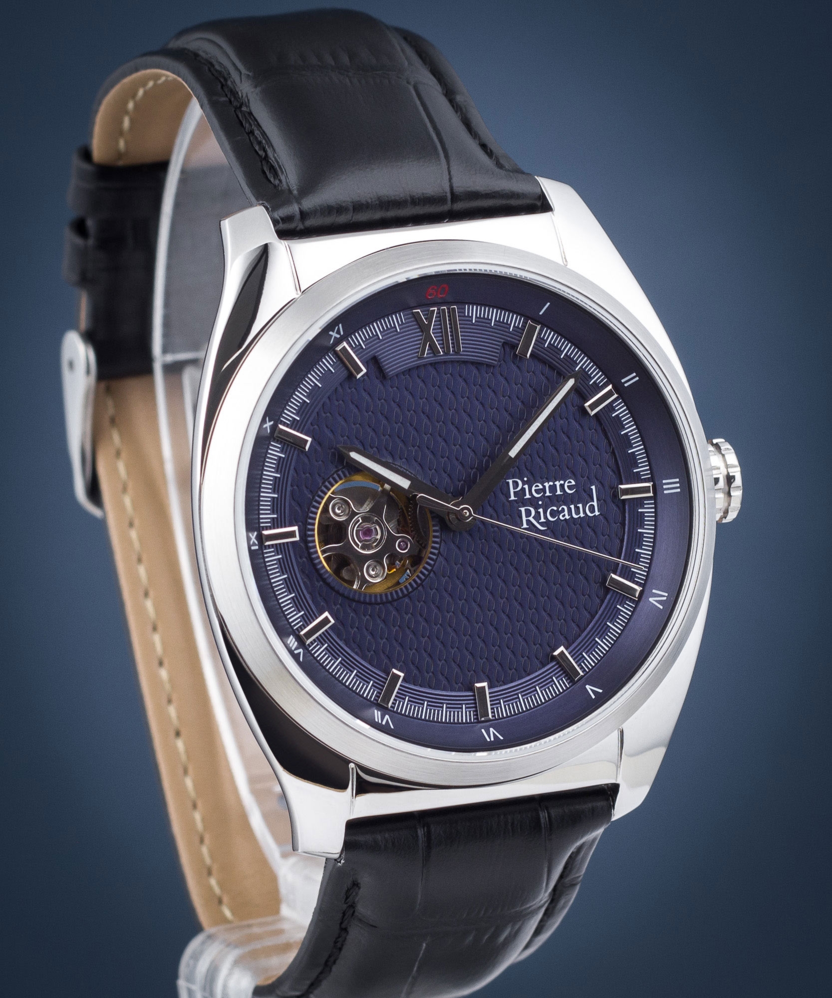Zegarek męski Pierre Ricaud Automatic Open Heart P60052.5265A