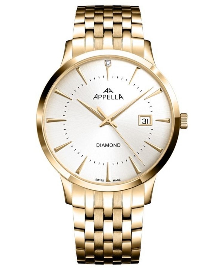 Zegarek męski Appella Classic Diamond L12003.1193DQ