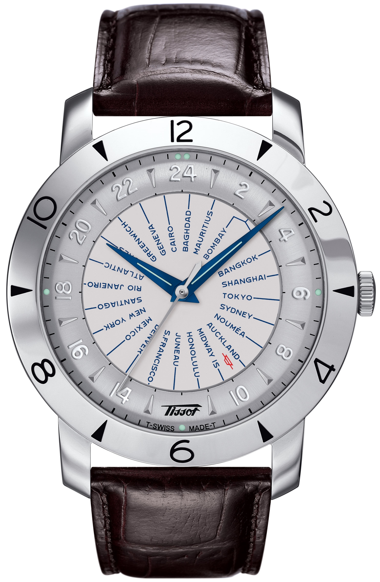 Zegarek męski Tissot Heritage Navigator Cosc Chronometr 160Th Anniversary T078.641.16.037.00 (T0786411603700)
