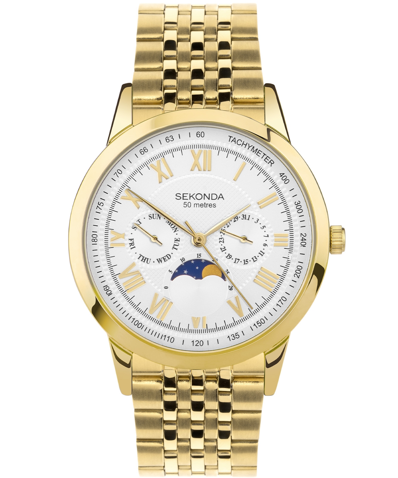 Zegarek męski Sekonda Armstrong Moon Phase 30228
