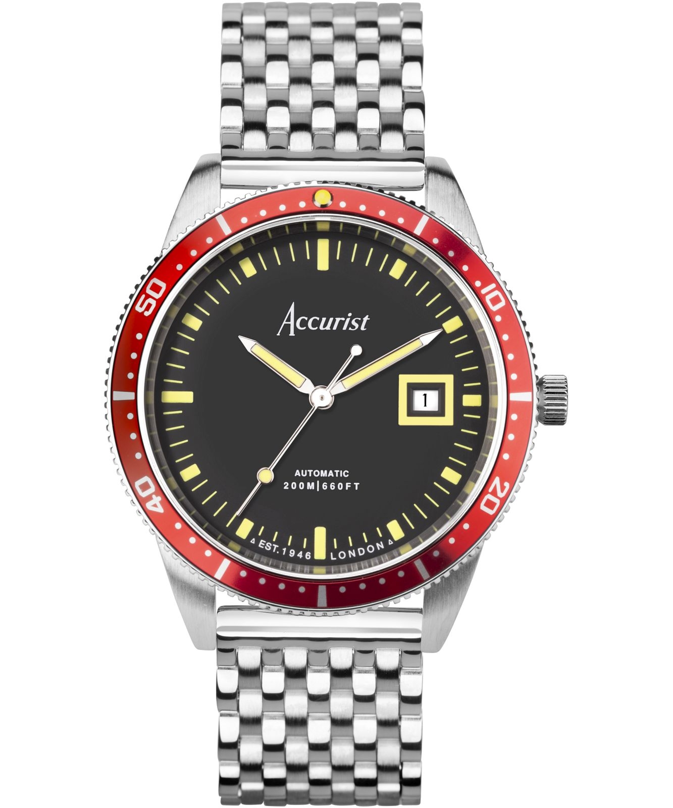 Zegarek męski Accurist Dive Automatic 72007