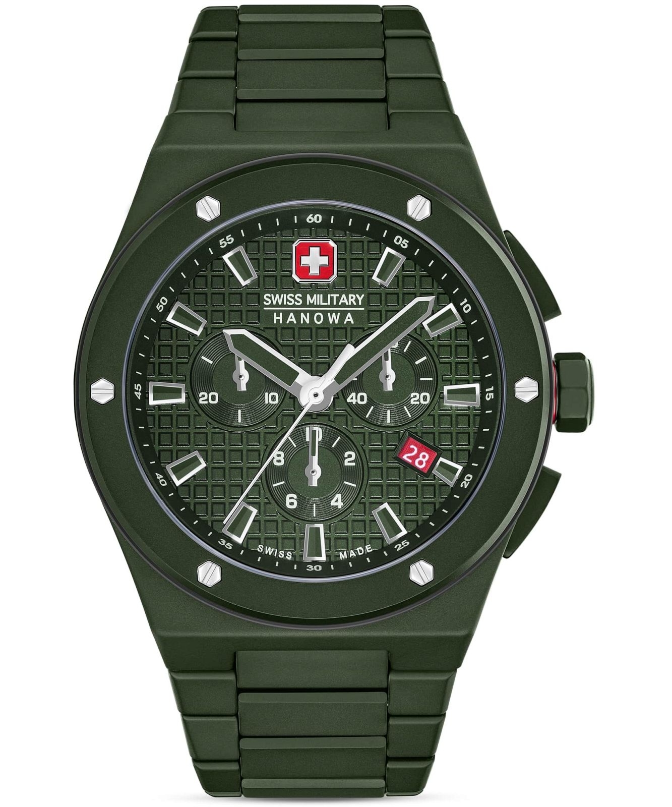 Zegarek męski Swiss Military Hanowa Sidewinder Chronograph Ceramic SMWGI0002282