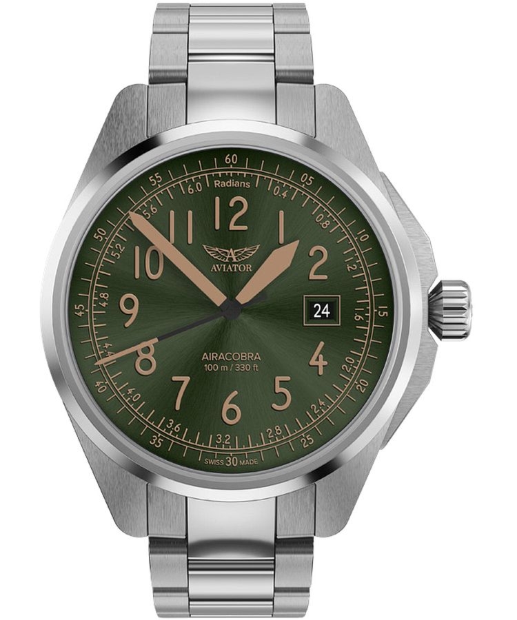 Zegarek męski Aviator Airacobra 43 Type B V.1.38.0.329.5