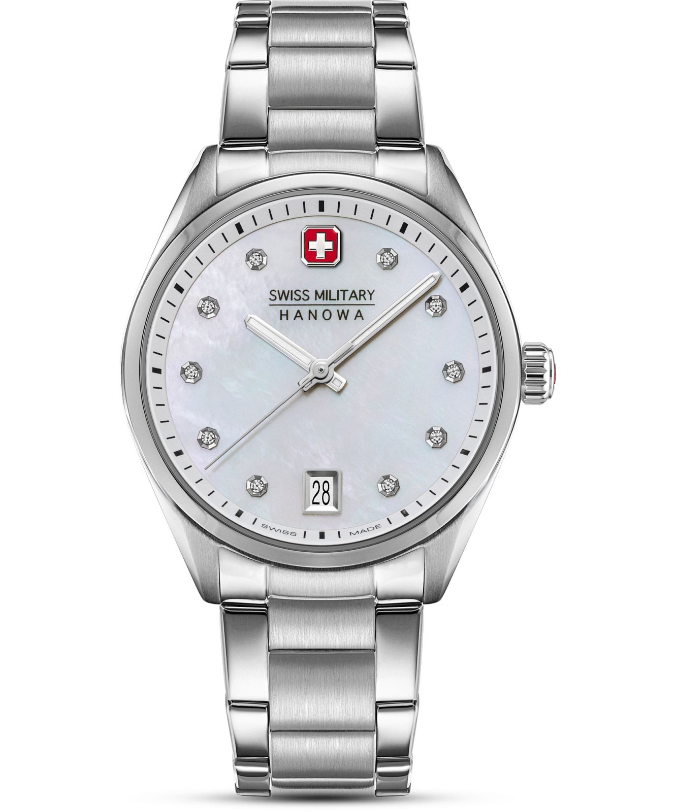 Zegarek damski Swiss Military Hanowa Roadrunner Lady Sparkle SMWLH0005001
