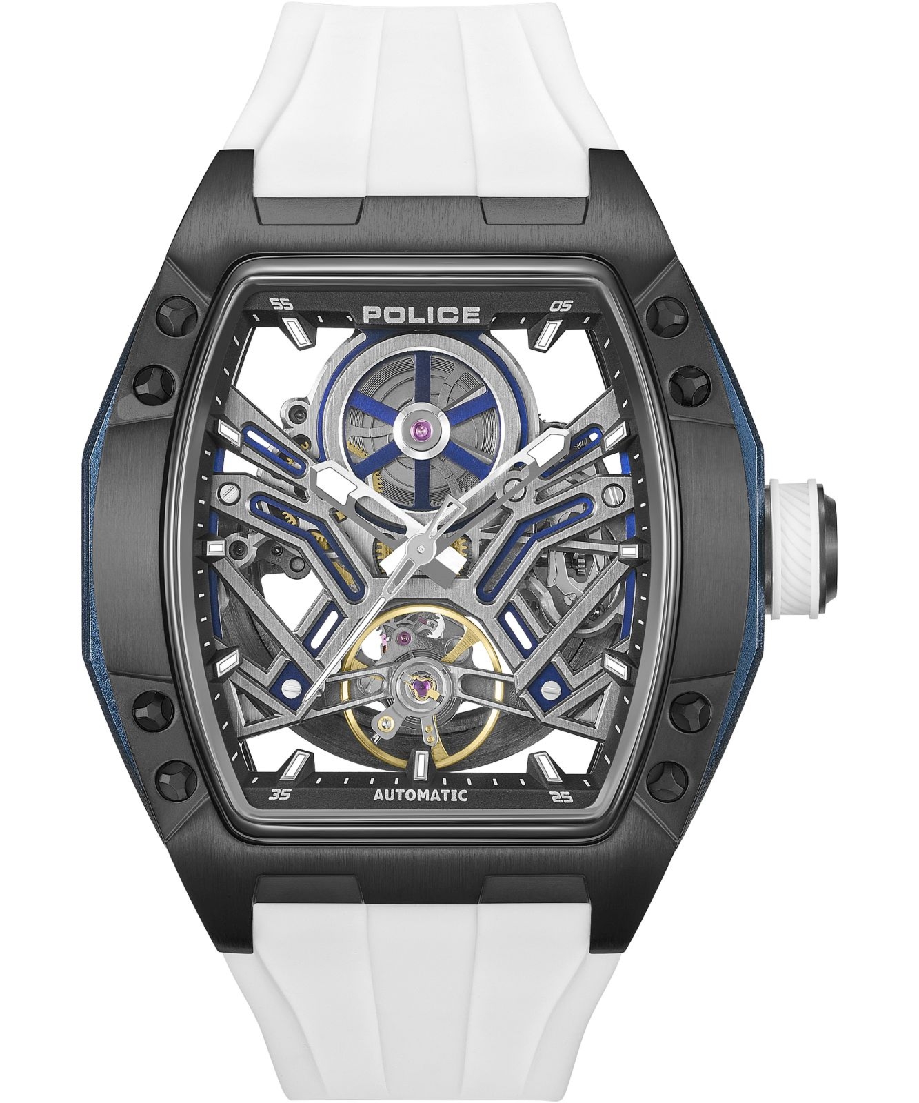 Zegarek męski Police Tampa Skeleton Automatic PEWGR0082103