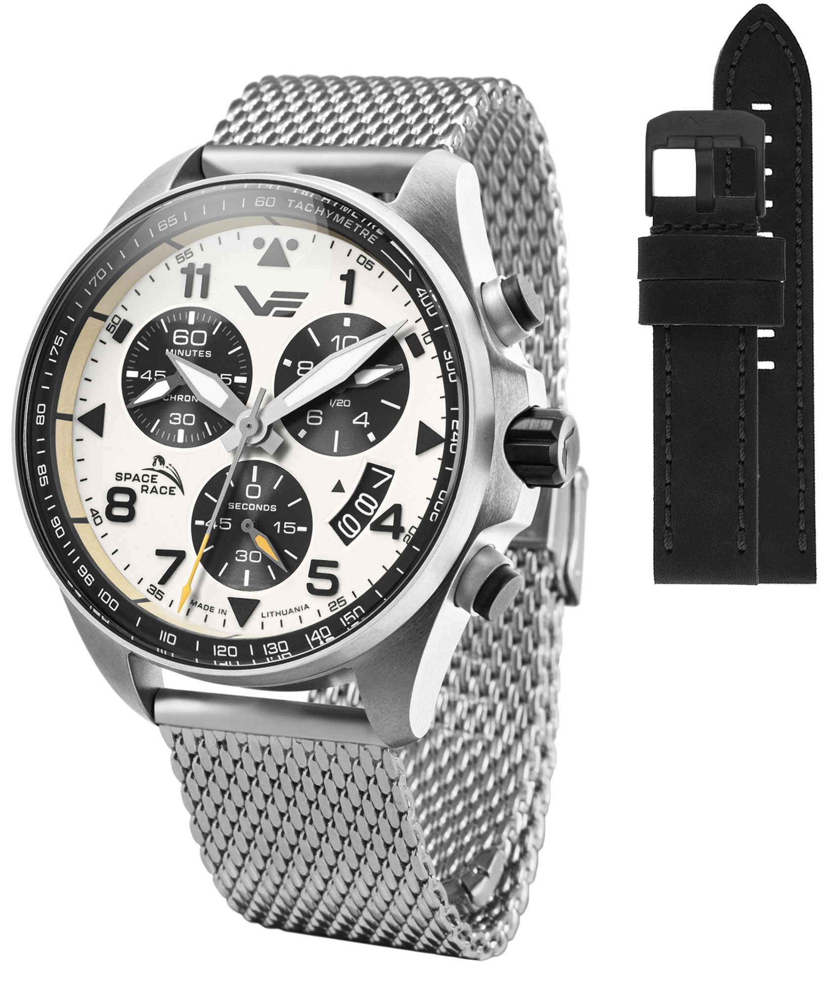 Zegarek męski Vostok Europe Space Race Chrono Limited Edition + pasek Vostok 6S30-325A743-03701