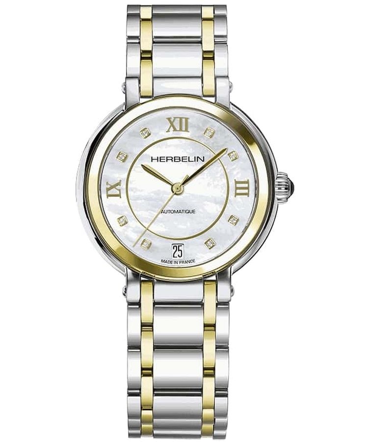 Zegarek damski Herbelin Galet Automatic 1630BT59 (1630/BT59)
