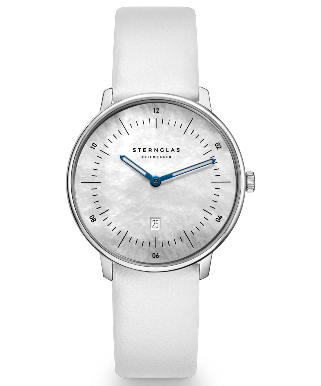 Zegarek damski Sternglas Naos XS Edition Mother Of Pearl S01-NDP01-KL12