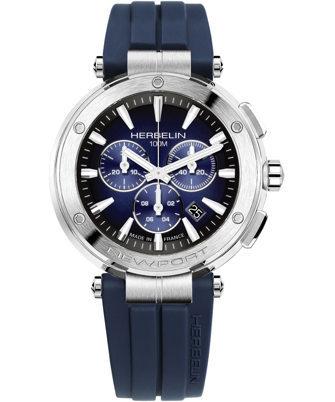 Zegarek męski Herbelin Newport Chronograph 37688A35CB (37688-35CB)