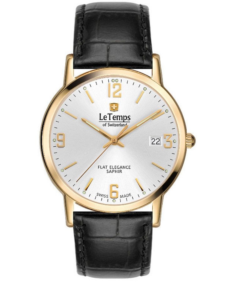 Zegarek męski Le Temps Flat Elegance LT1087.86BL61