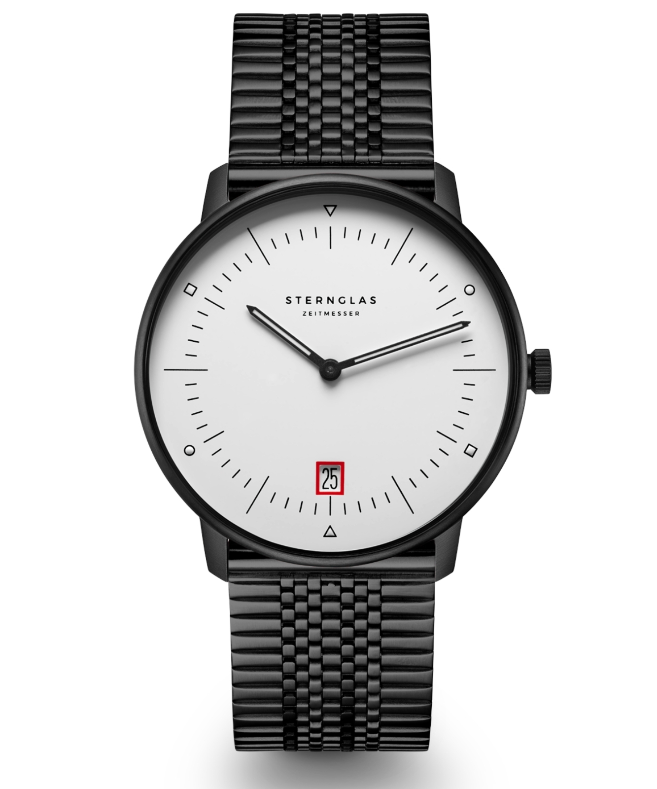Zegarek męski Sternglas Naos Edition Bauhaus III LTD S01-NAB15-ME11