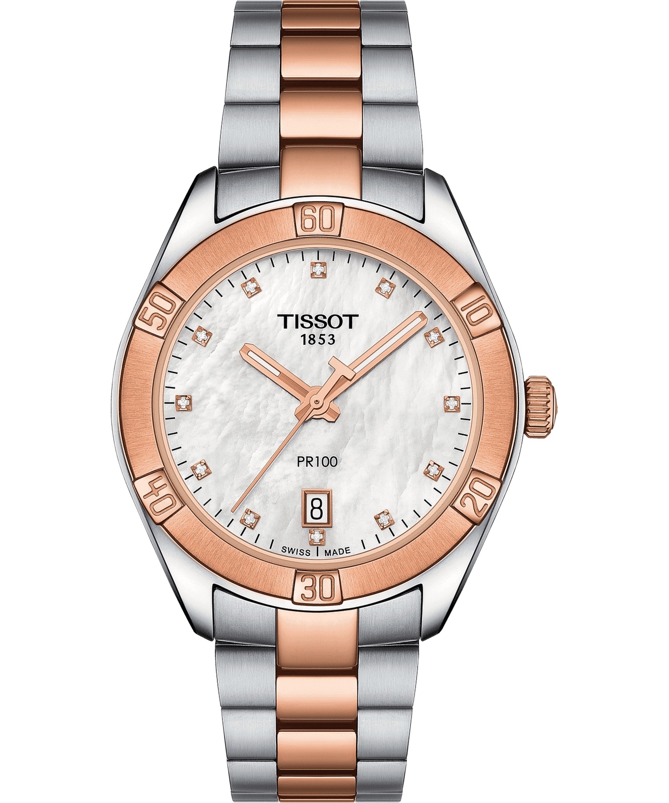 Zegarek damski Tissot PR 100 Sport Chic T101.910.22.116.00 (T1019102211600)
