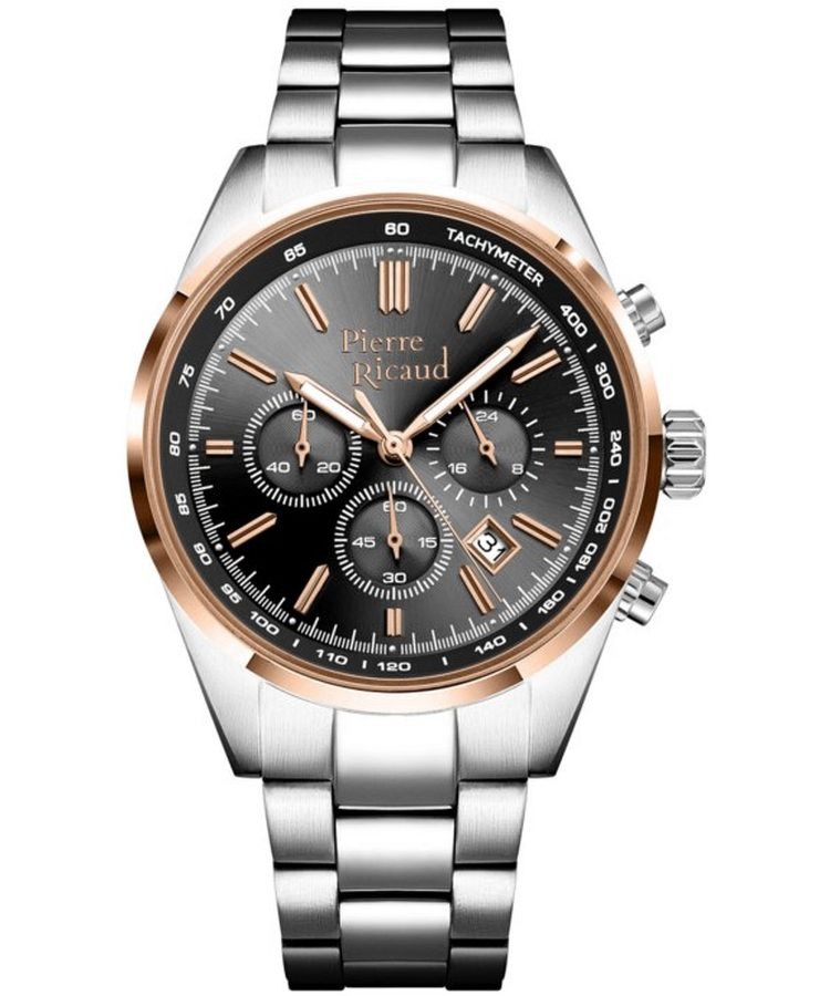 Zegarek męski Pierre Ricaud Classic Chronograph P97045.R1R6CH