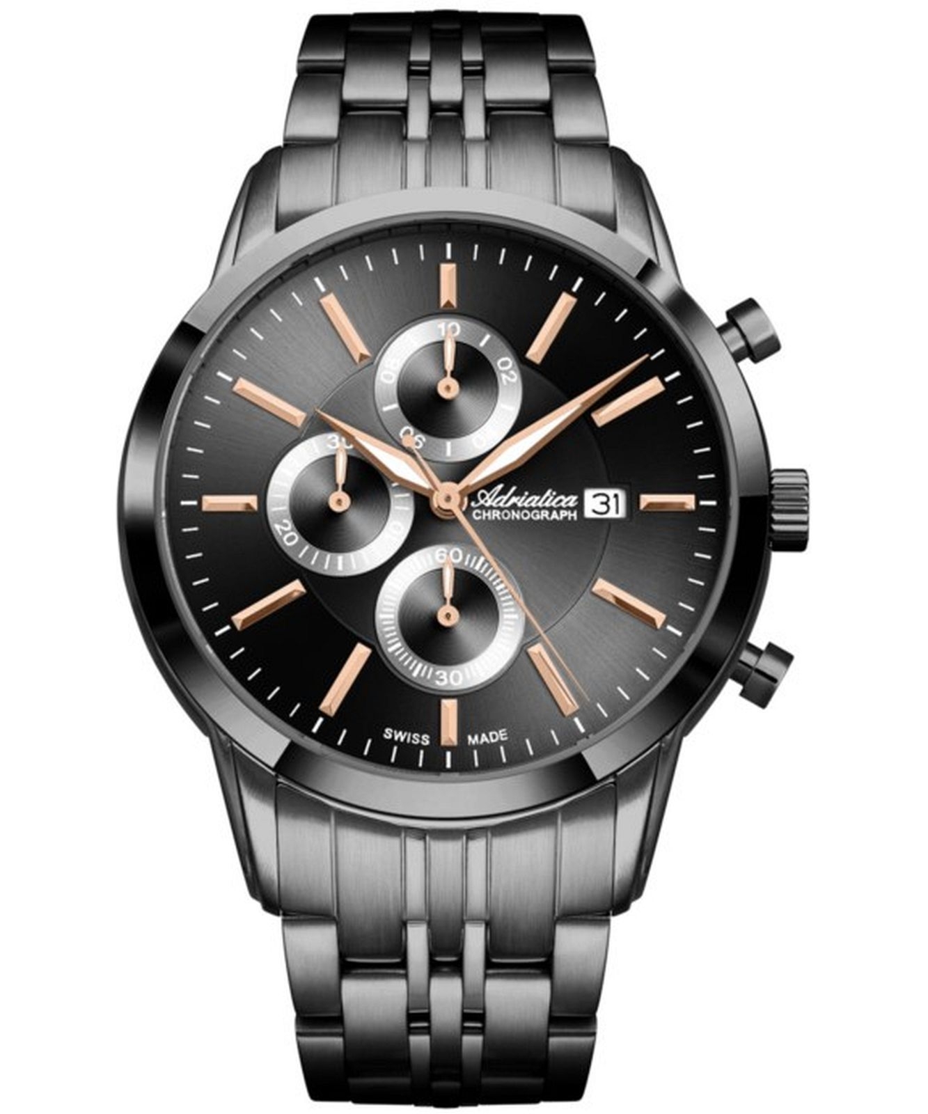 Zegarek męski Adriatica Sapphire Chronograph A8306.S1R6CH