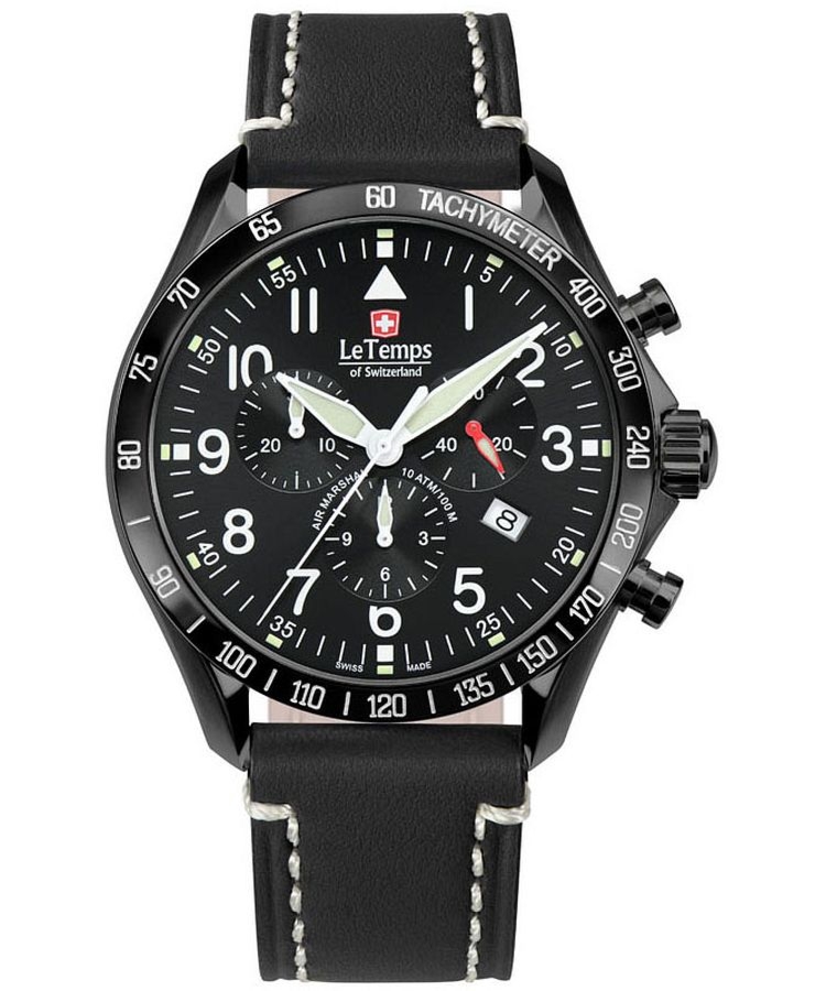 Zegarek męski Le Temps Air Marshal Chronograph LT1041.21BL25