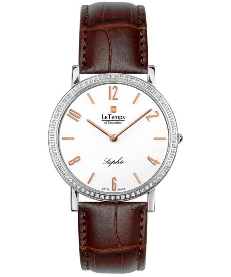 Zegarek damski Le Temps Zafira Slim Swarovski LT1086.41BL02