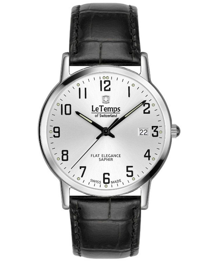 Zegarek męski Le Temps Flat Elegance LT1087.04BL01