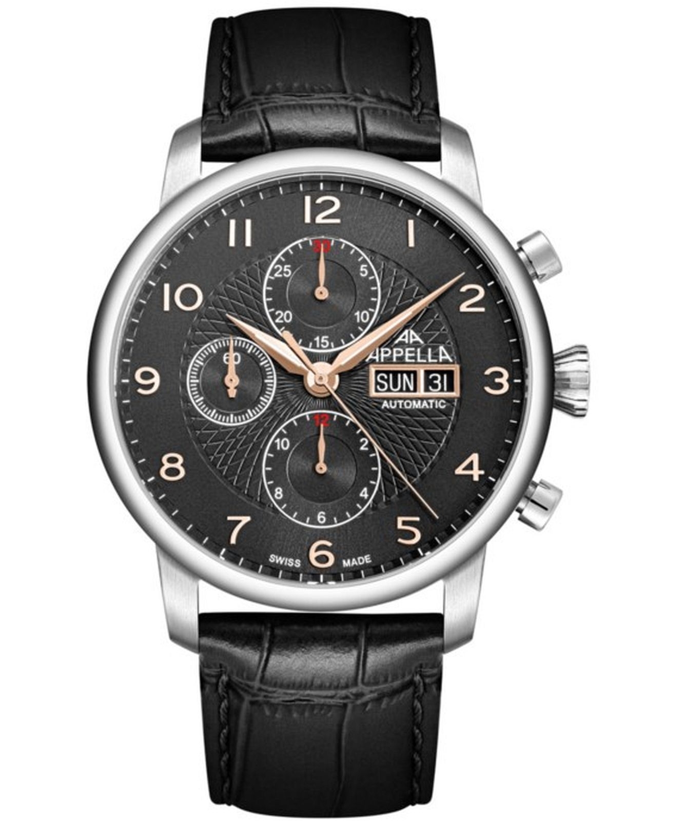 Zegarek męski Appella Classic Automatic Chronograph L70010.52R6ACH
