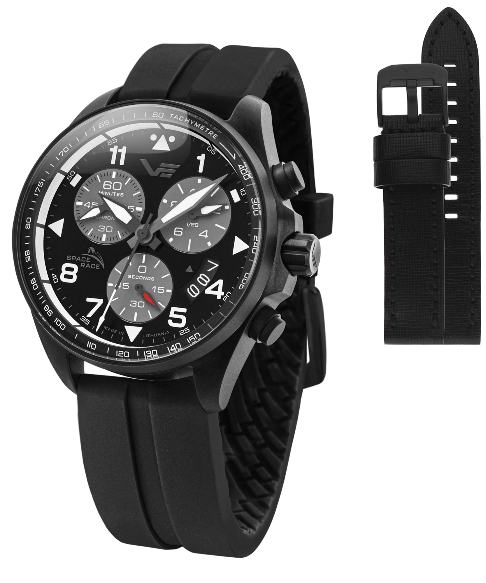 Zegarek męski Vostok Europe Space Race Chrono Limited Edition + pasek Vostok 6S30-325C744-07402
