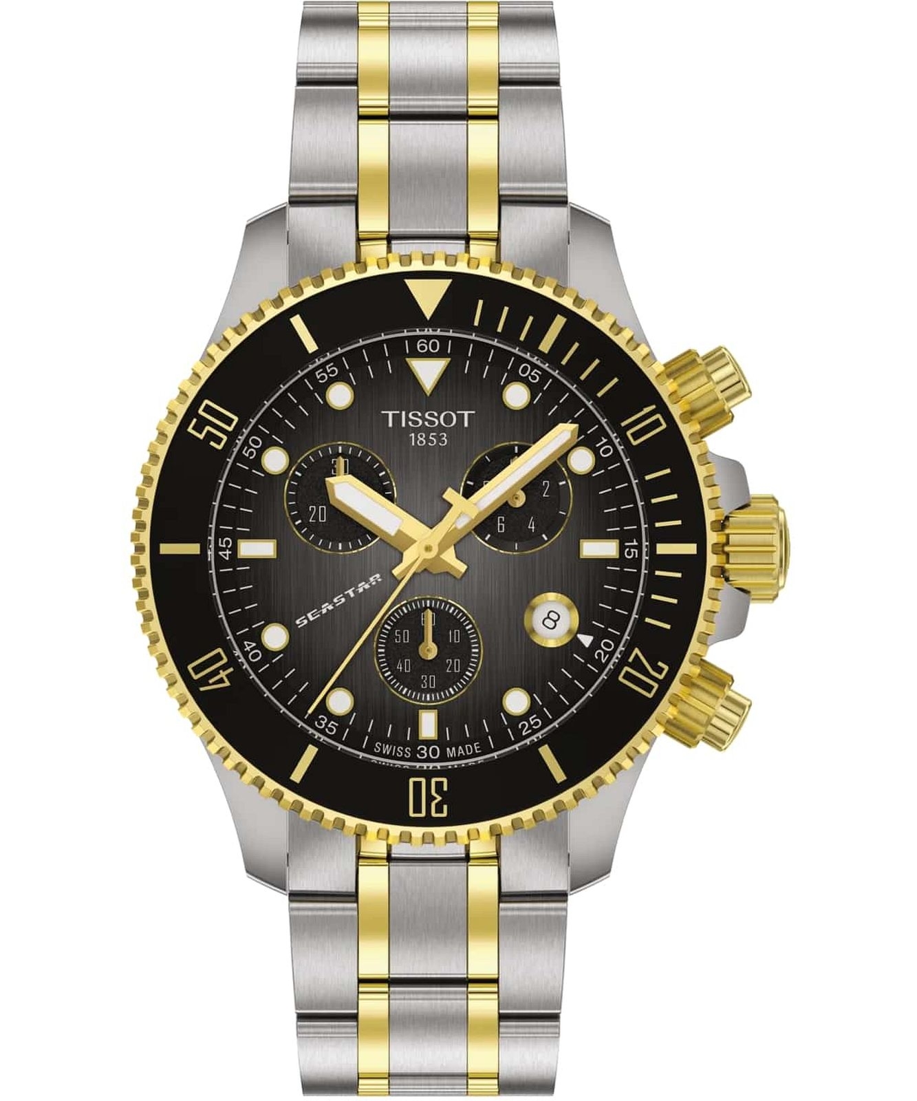 Zegarek męski Tissot Seastar 1000 Quartz Chronograph T120.217.22.061.00 (T1202172206100)