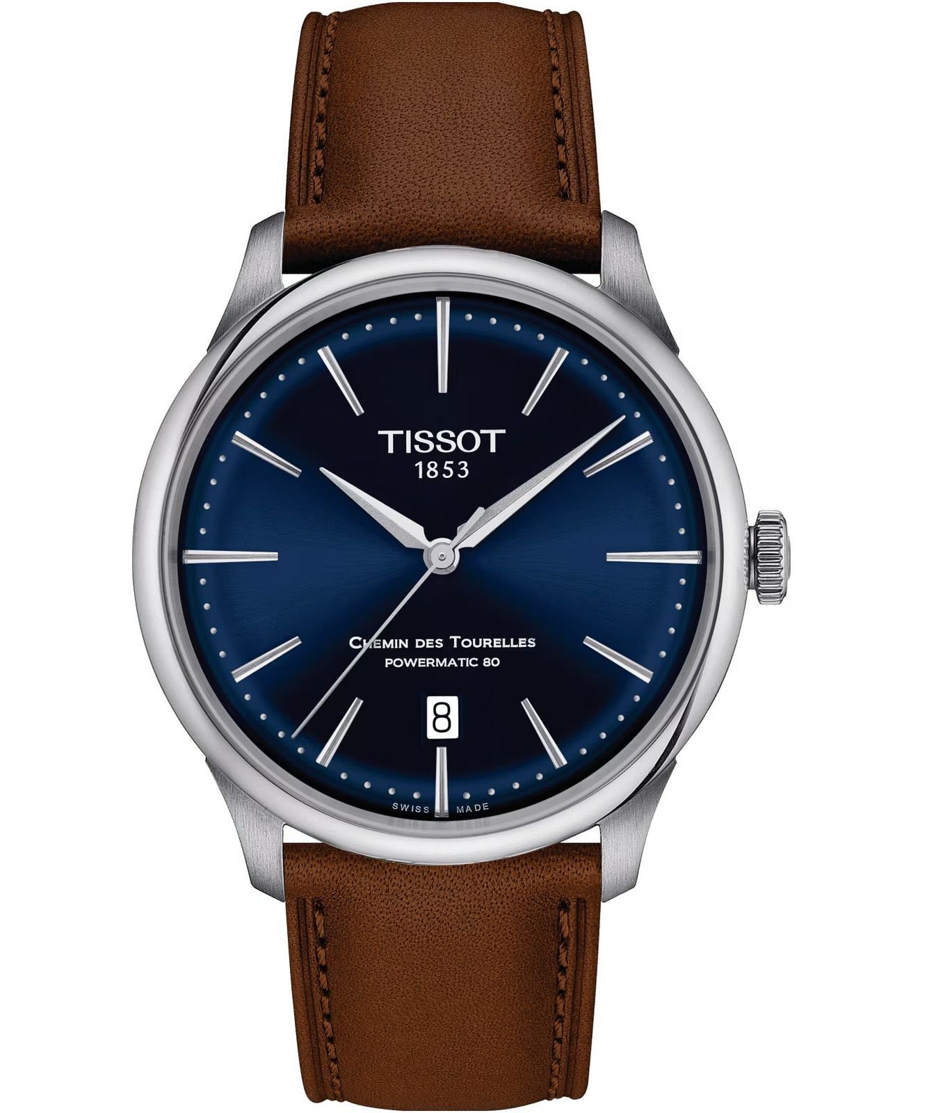 Zegarek Tissot Chemin des Tourelles Powermatic 80 T139.807.16.041.00 (T1398071604100)