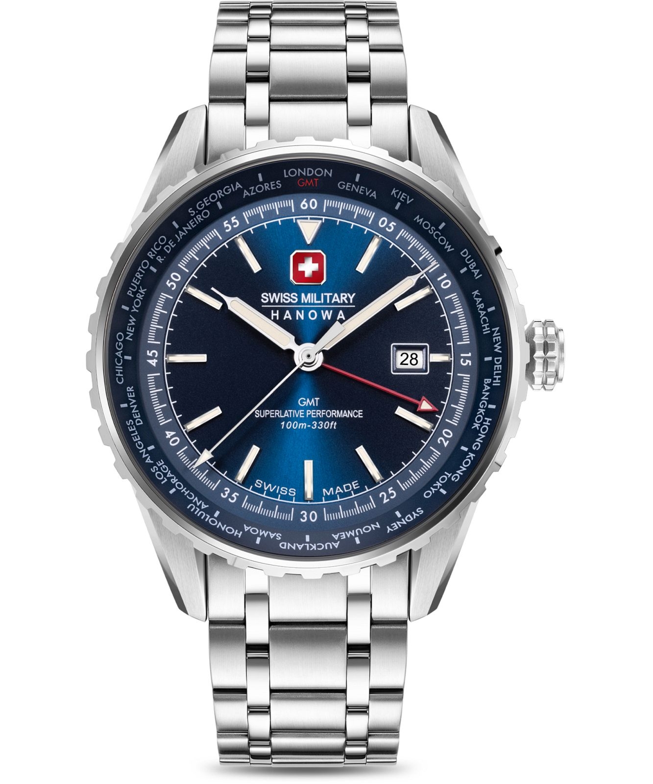 Zegarek męski Swiss Military Hanowa Afterburn GMT SMWGH0003204