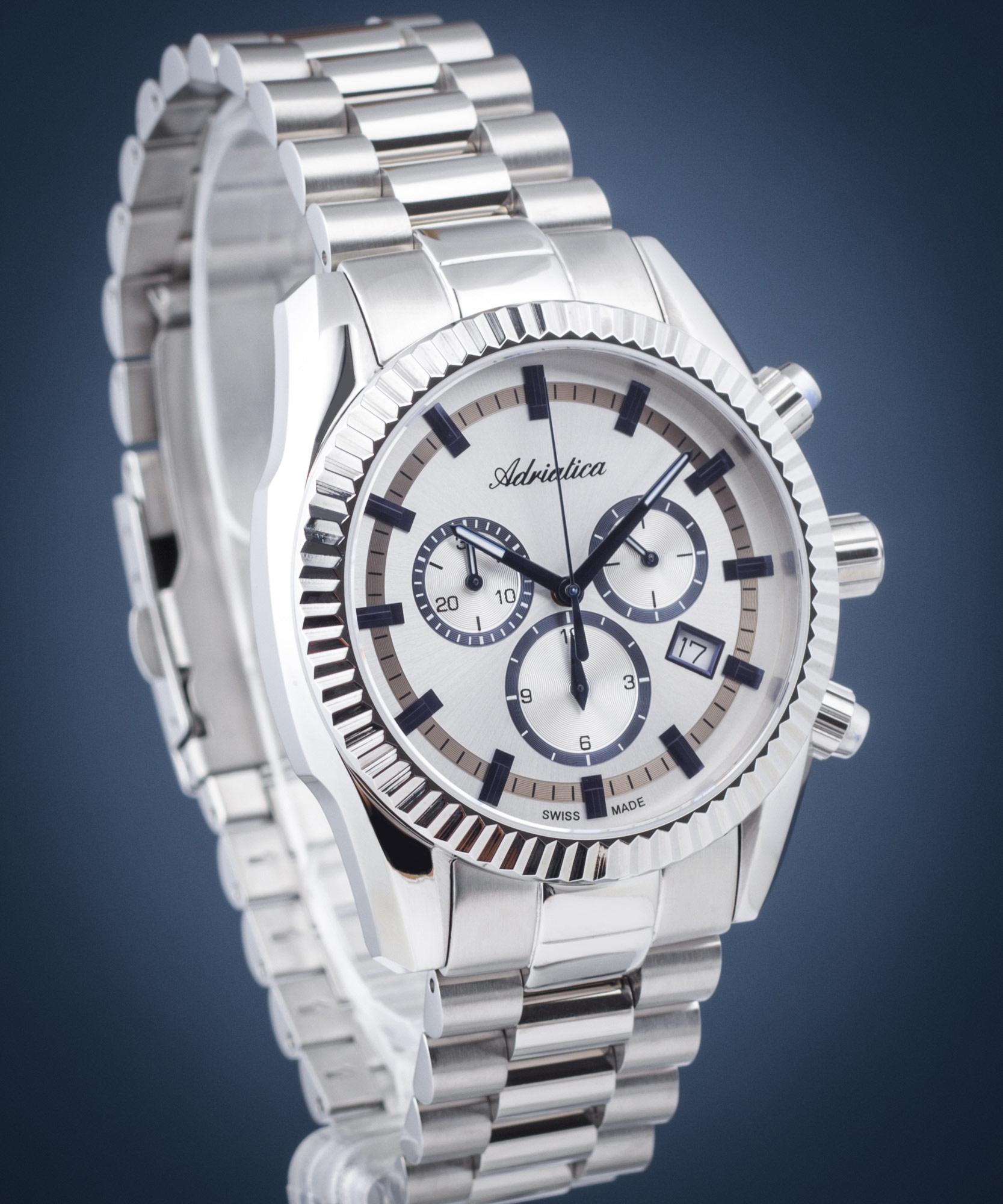 Zegarek męski Adriatica Chronograph A8210.51B3CH