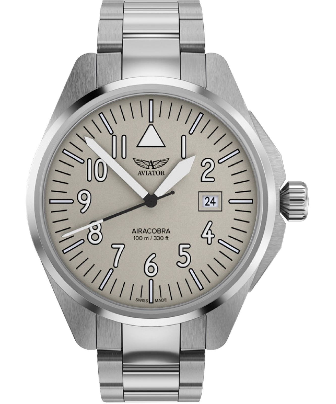 Zegarek męski Aviator Airacobra 43 Type A V.1.38.0.320.5