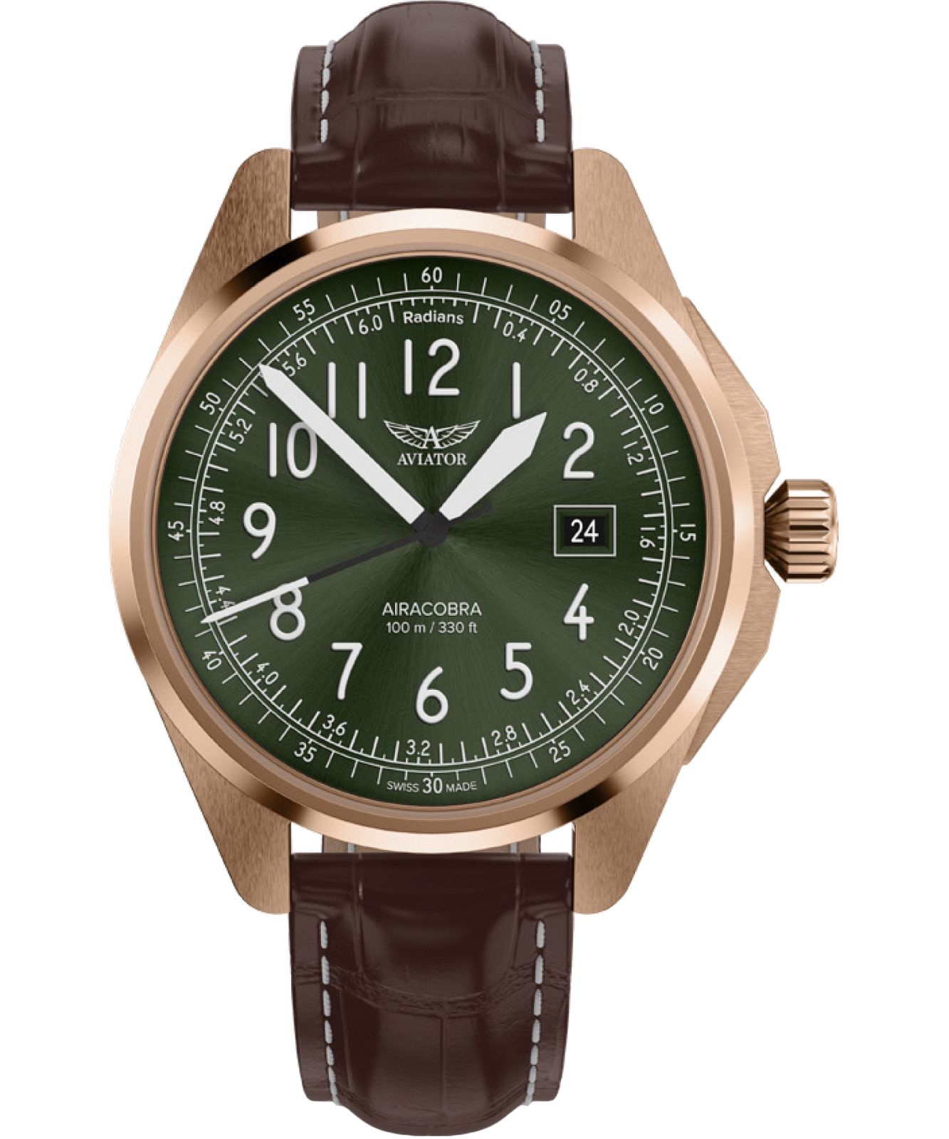 Zegarek męski Aviator Airacobra 43 Type B V.1.38.2.324.4
