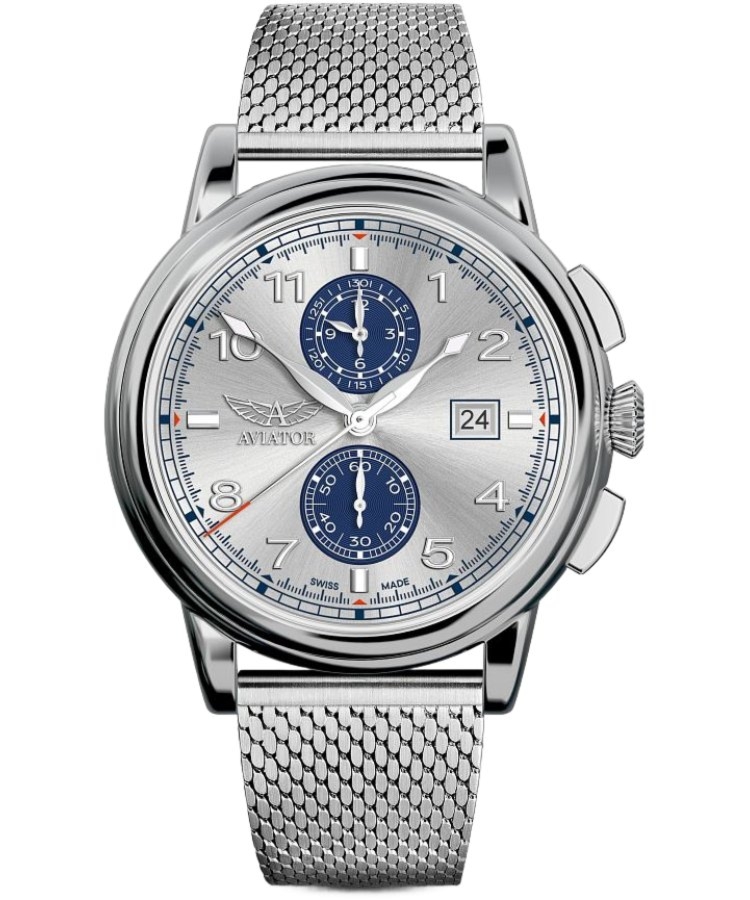 Zegarek męski Aviator Douglas DC-3 Chronograph Limited Edition V.2.45.0.413.5