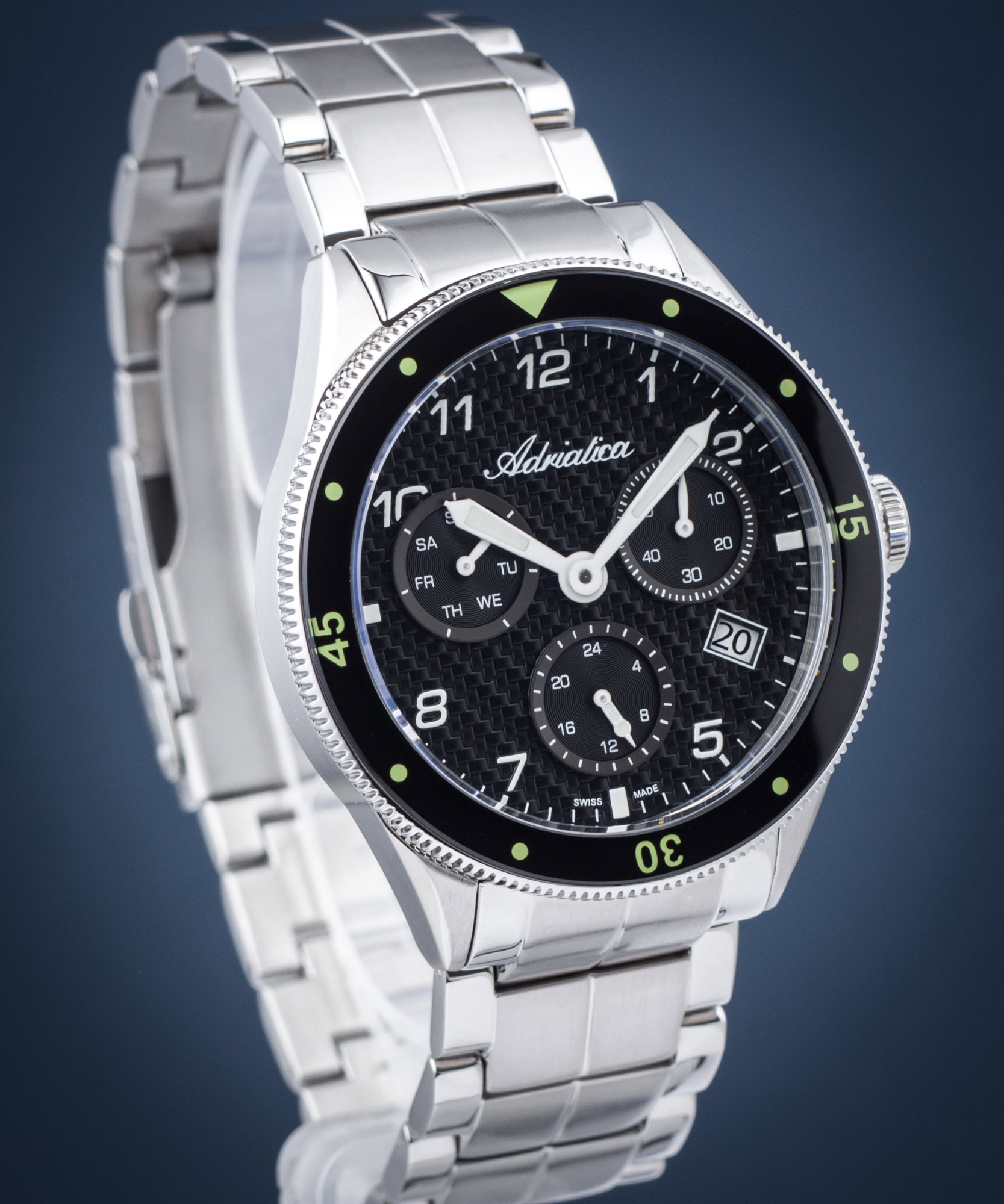 Zegarek męski Adriatica Multifunction A8322.5154QF
