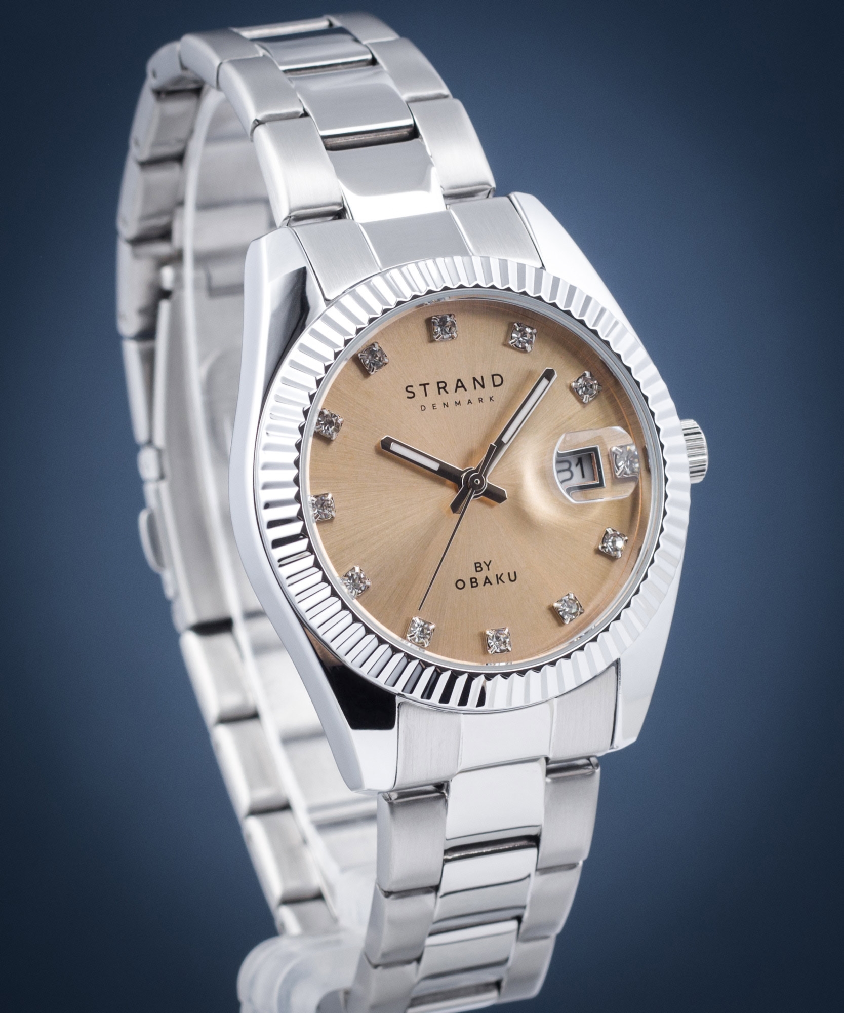 Zegarek damski Strand by Obaku Delmore S721LDCVSC