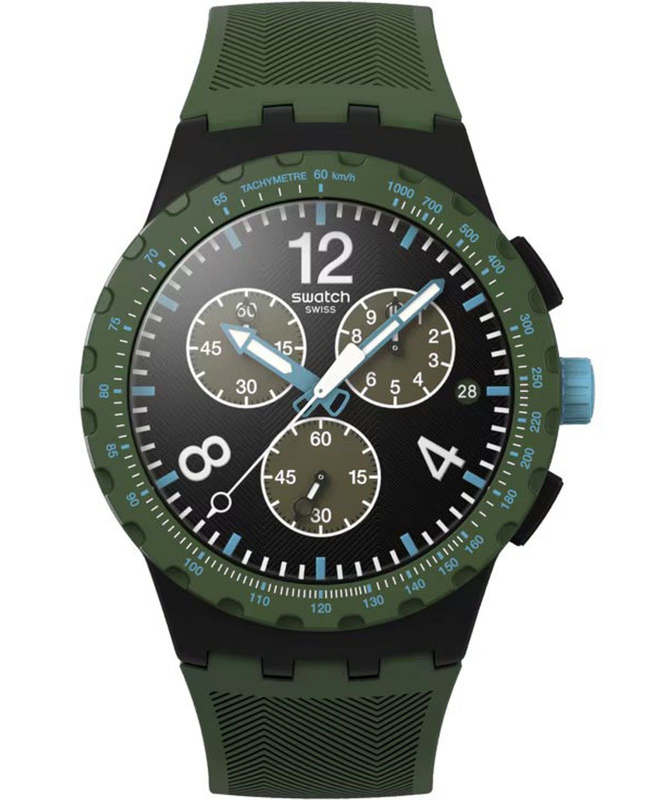 Zegarek Swatch Olive Rush Chronograph SUSB421