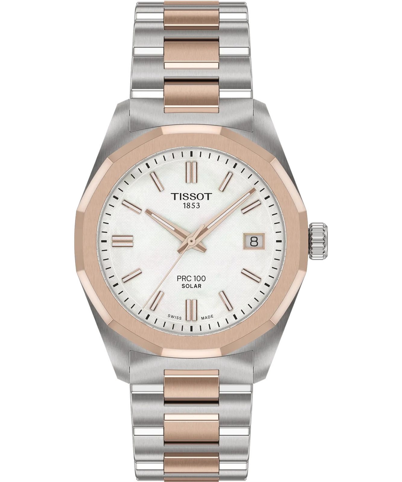 Zegarek damski Tissot PRC 100 Quartz Solar T151.822.22.111.00 (T1518222211100)
