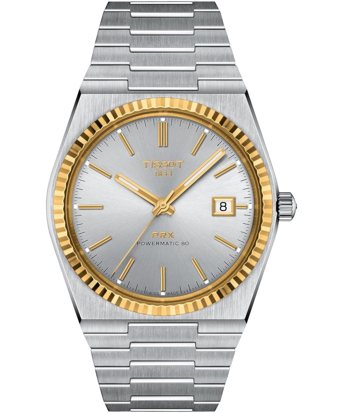 Zegarek męski Tissot PRX Powermatic 80 40mm T931.407.41.031.01 (T9314074103101)